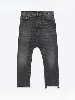 R13 Tailored Drop Jean - Leyton Black SZ 29